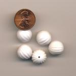 50 qty 14mm vintage white r..
